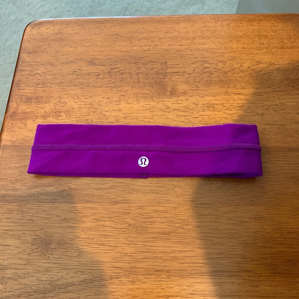 Purple lulu headband